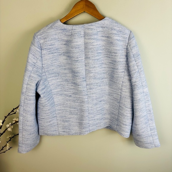 J Crew Women's Tweed Button Down Blazer NWT Size 18 - Picture 5 of 5